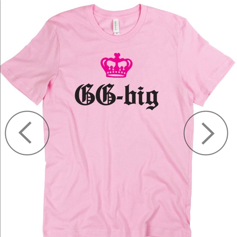 Bella Canvas Sorority Big/Little shirt size M EUC